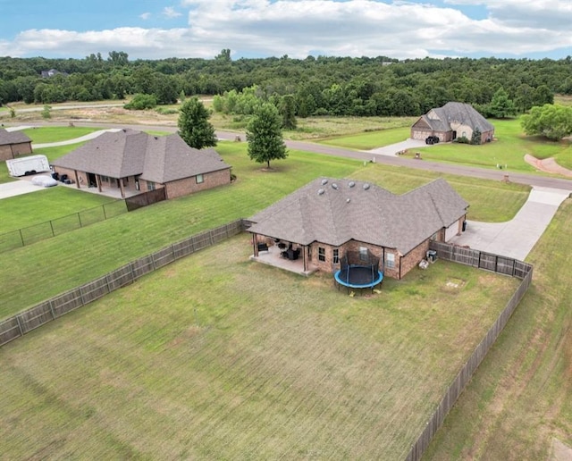 7732 Jesse Trl, Oklahoma City, OK 73150 - view of subject property featuring a heavily wooded area