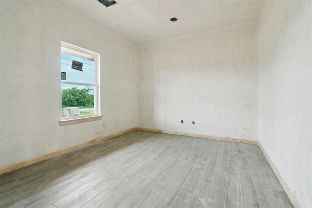 41364 Hazel Dell Rd, Shawnee, OK 74804 - unfurnished room featuring wood finished floors and baseboards