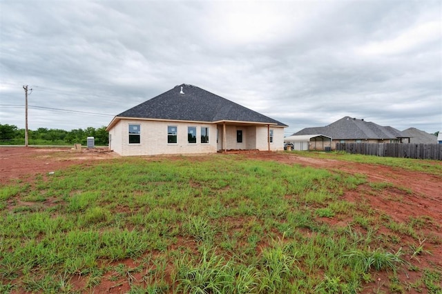 41364 Hazel Dell Rd, Shawnee, OK 74804 - back of house