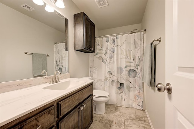 1109 Hickory Creek Dr, Yukon, OK 73099 - full bathroom featuring vanity and a shower with shower curtain