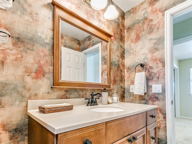 2349 Fox Ln, Blanchard, OK 73010 - bathroom featuring vanity