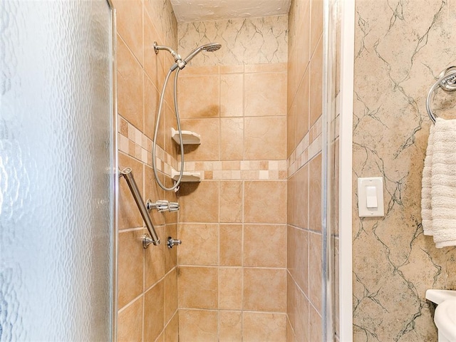 2349 Fox Ln, Blanchard, OK 73010 - bathroom featuring a stall shower