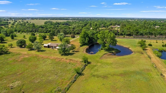 2349 Fox Ln, Blanchard, OK 73010 - drone / aerial view of a nearby body of water