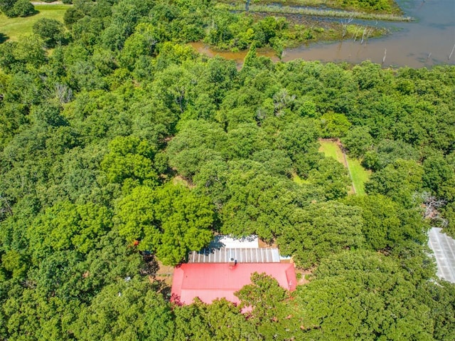 114 Timber Ln, Mcloud, OK 74851 - view of subject property with a forest