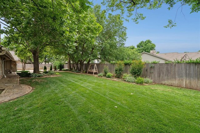 11209 Thorn Ridge Rd, Oklahoma City, OK 73120 - view of fenced backyard