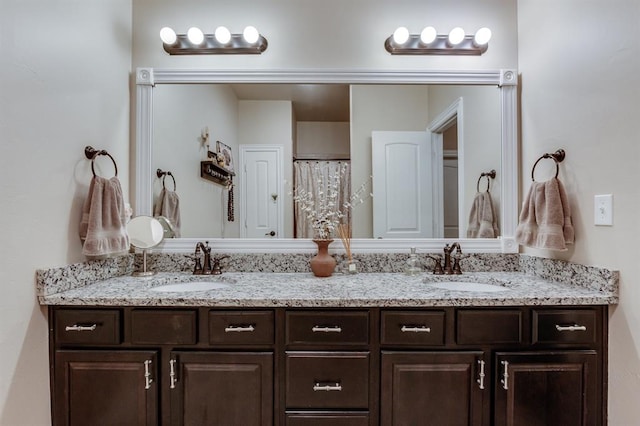 637 Branch Line Rd, Yukon, OK 73099 - bathroom with double vanity