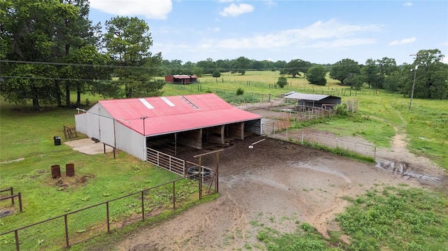 39525 W 151st St, Bristow, OK 74010 - overview of rural landscape with agricultural land