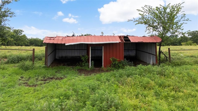 39525 W 151st St, Bristow, OK 74010 - view of pole building