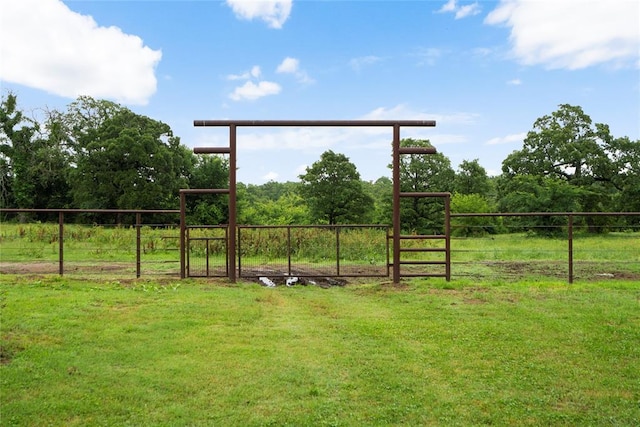 39525 W 151st St, Bristow, OK 74010 - view of yard
