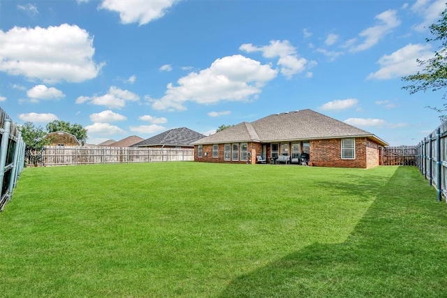 1809 Foxtail Cir, Altus, OK 73521 - view of fenced backyard