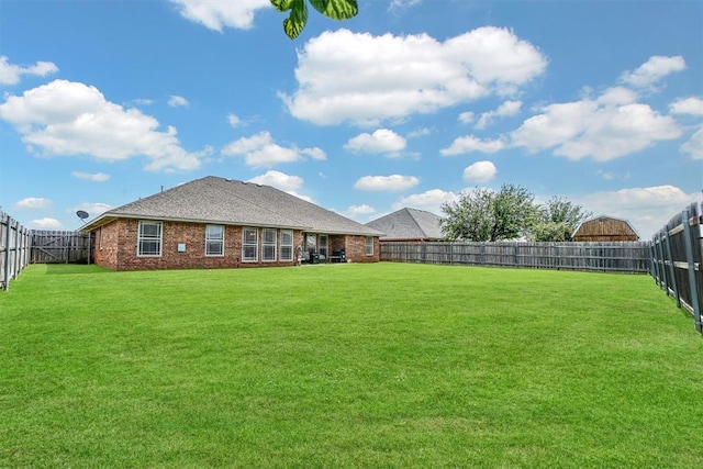 1809 Foxtail Cir, Altus, OK 73521 - view of fenced backyard