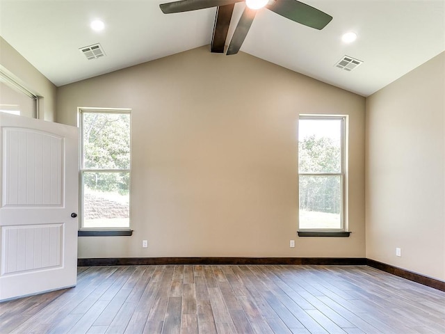 13524 SE 95th St, Oklahoma City, OK 73165 - unfurnished room with wood finished floors and ceiling fan