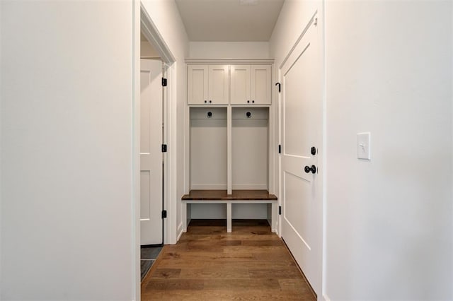 3328 Slate River Dr, Yukon, OK 73099 - mudroom featuring wood finished floors