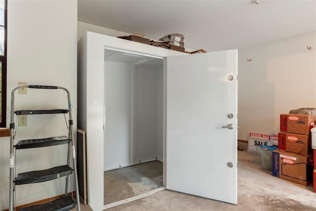 2 Terra Ln, Shawnee, OK 74804 - unfurnished bedroom featuring concrete floors