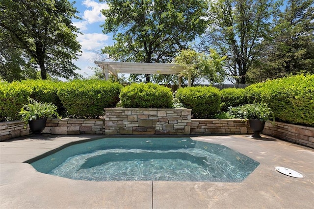 2 Terra Ln, Shawnee, OK 74804 - view of pool with a hot tub and a swimming pool