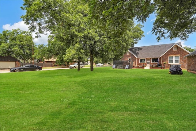 201 S Park Rd, Hobart, OK 73651 - view of grassy yard