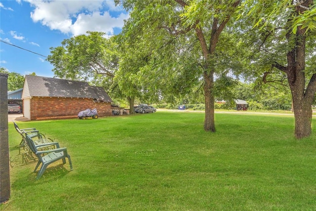 201 S Park Rd, Hobart, OK 73651 - view of green lawn