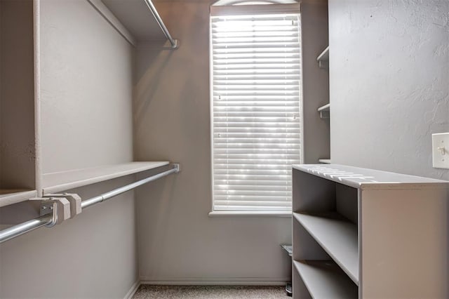 2329 Chase Way, Yukon, OK 73099 - walk in closet featuring carpet