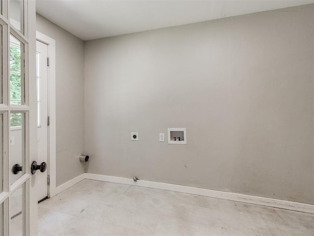 529 S 2nd Ave, Purcell, OK 73080 - laundry area with electric dryer hookup, washer hookup, and gas dryer hookup