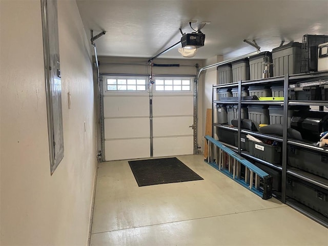 5557 Coker Rd, Shawnee, OK 74804 - garage with a garage door opener