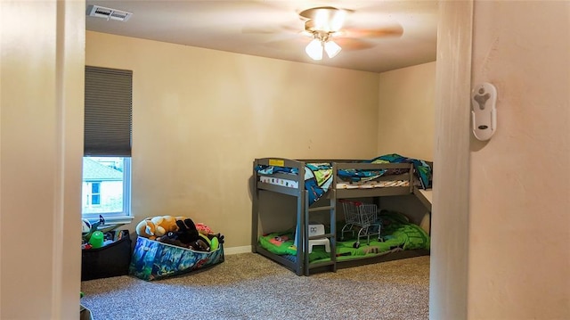1016 NW 4th St, Newcastle, OK 73065 - bedroom featuring carpet floors and ceiling fan
