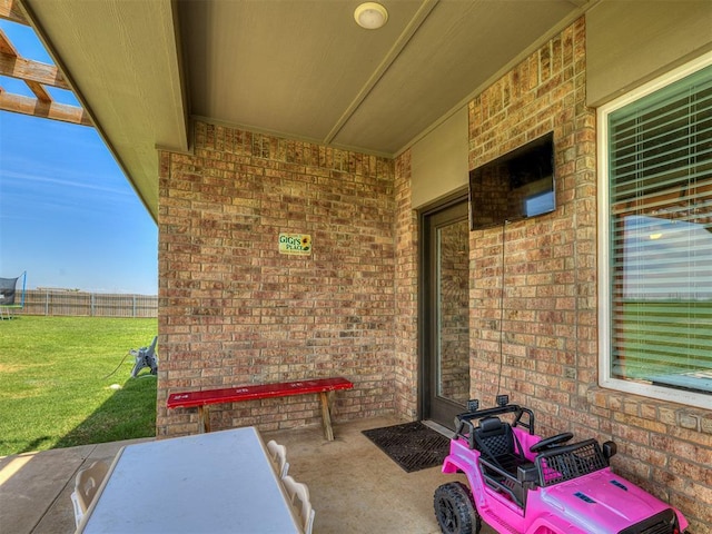 14325 Meadow Ridge Ln, Edmond, OK 73025 - view of patio / terrace