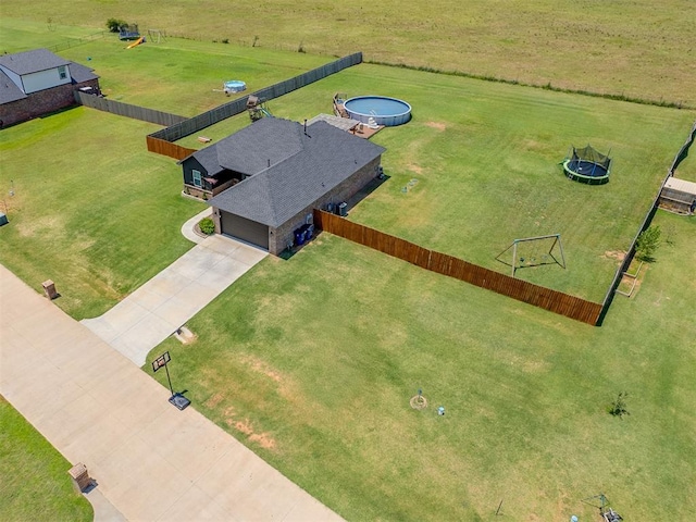 14325 Meadow Ridge Ln, Edmond, OK 73025 - drone / aerial view