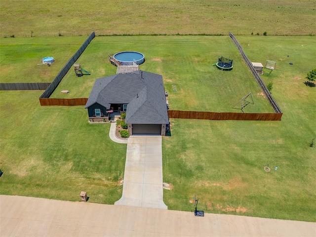 14325 Meadow Ridge Ln, Edmond, OK 73025 - aerial view of sparsely populated area