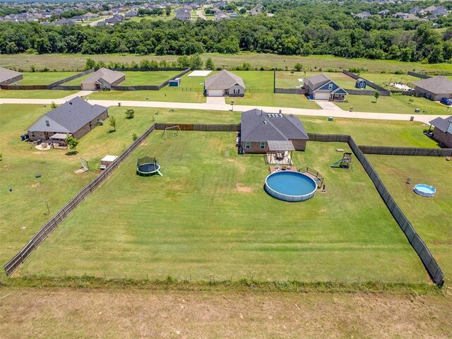 14325 Meadow Ridge Ln, Edmond, OK 73025 - drone / aerial view