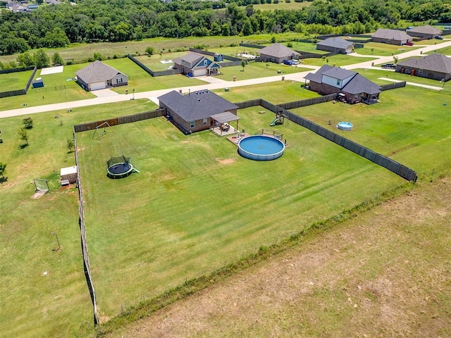 14325 Meadow Ridge Ln, Edmond, OK 73025 - aerial perspective of suburban area