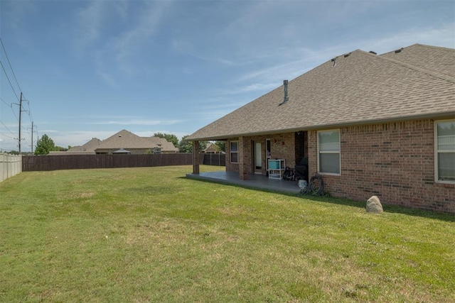 4501 NW 164th Ter, Edmond, OK 73013 - view of yard featuring a patio