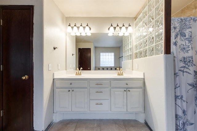 2001 Fair Meadow Dr, Edmond, OK 73003 - full bathroom with double vanity