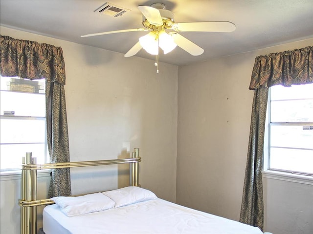 2605 N Kate Ave, Oklahoma City, OK 73111 - bedroom featuring ceiling fan