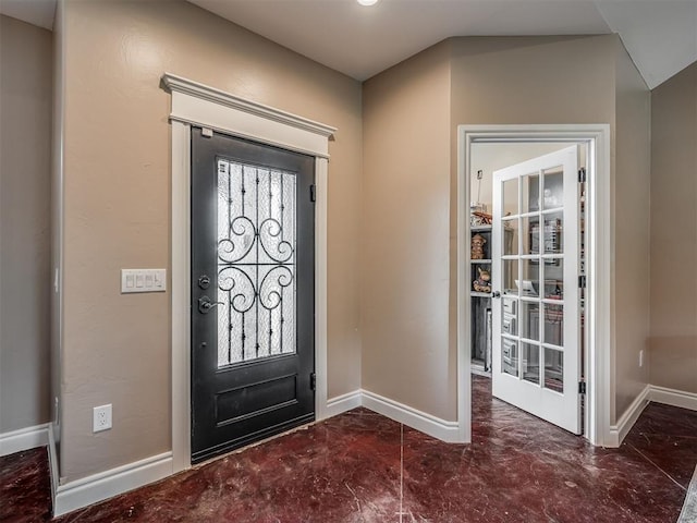 19855 Walker Rd, Mcloud, OK 74851 - entrance foyer with baseboards