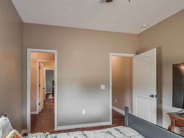 19855 Walker Rd, Mcloud, OK 74851 - bedroom featuring baseboards