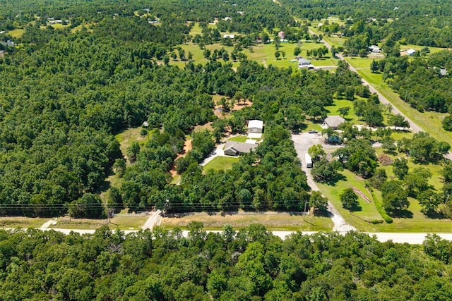 19100 SE 134th St, Mcloud, OK 74851 - aerial view of a forest