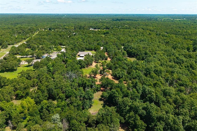 19100 SE 134th St, Mcloud, OK 74851 - aerial view of a forest