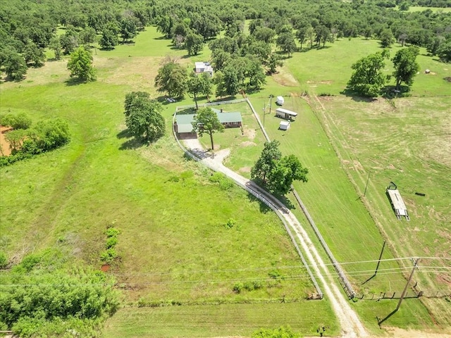 331249 E 1020th Rd, Harrah, OK 73045 - overview of rural landscape