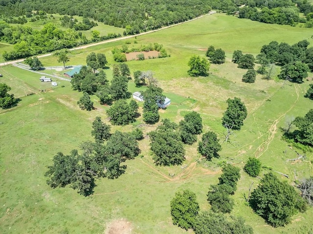 331249 E 1020th Rd, Harrah, OK 73045 - aerial view of sparsely populated area featuring a pastoral area