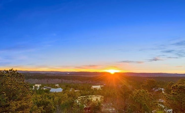 1723 Pine Hills Rd, Broken Bow, OK 74728 - view of mountain background