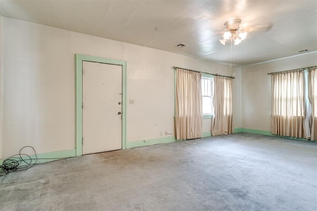 121 NW 26th St, Oklahoma City, OK 73103 - unfurnished room with carpet and a ceiling fan