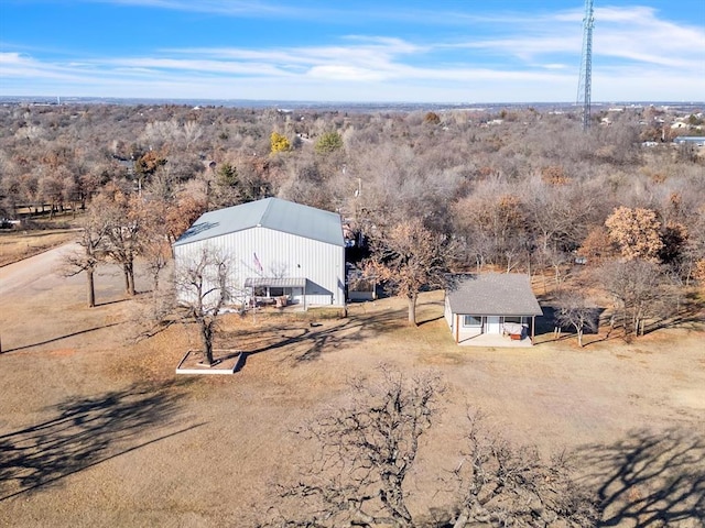 500 W Simpson Rd, Edmond, OK 73034 - view from above of property