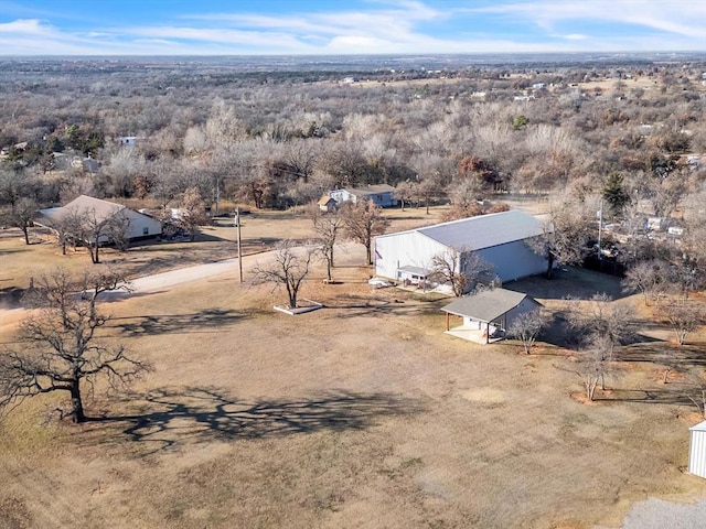 500 W Simpson Rd, Edmond, OK 73034 - view from above of property
