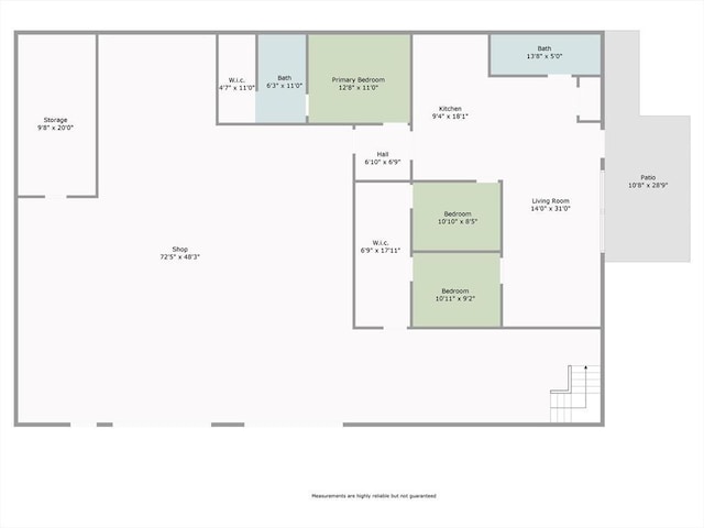 500 W Simpson Rd, Edmond, OK 73034 - view of home floor plan