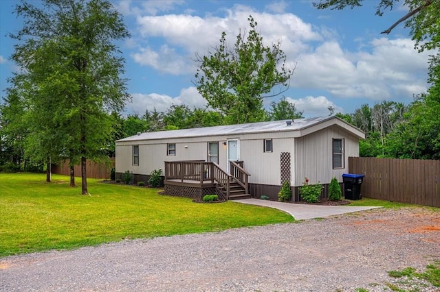6550 N Indian Meridian Rd, Coyle, OK 73027 - view of manufactured / mobile home