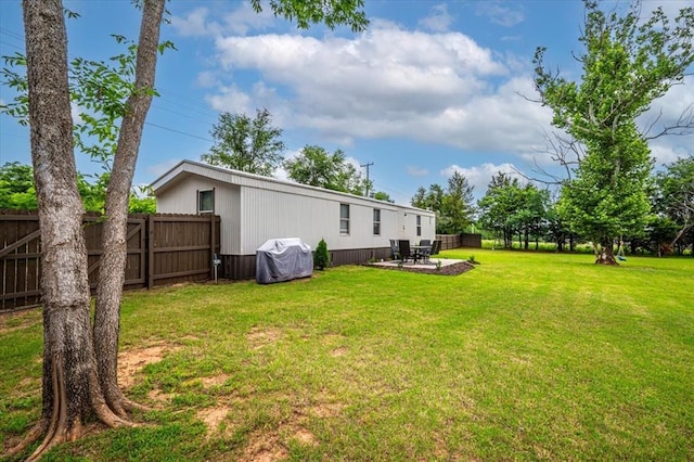 6550 N Indian Meridian Rd, Coyle, OK 73027 - rear view of house with a patio