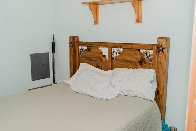 12223 N 2040th Rd, Sentinel, OK 73664 - bedroom with electric panel