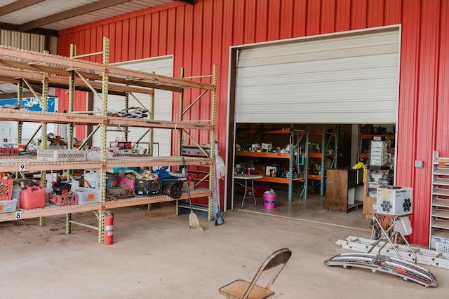 12223 N 2040th Rd, Sentinel, OK 73664 - view of garage