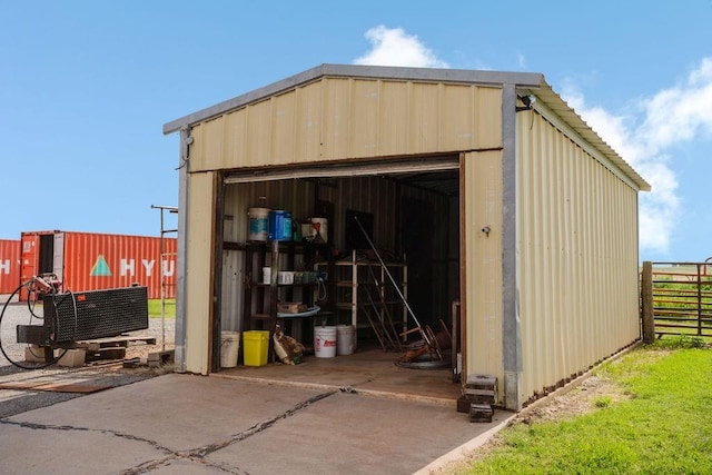 12223 N 2040th Rd, Sentinel, OK 73664 - view of outbuilding