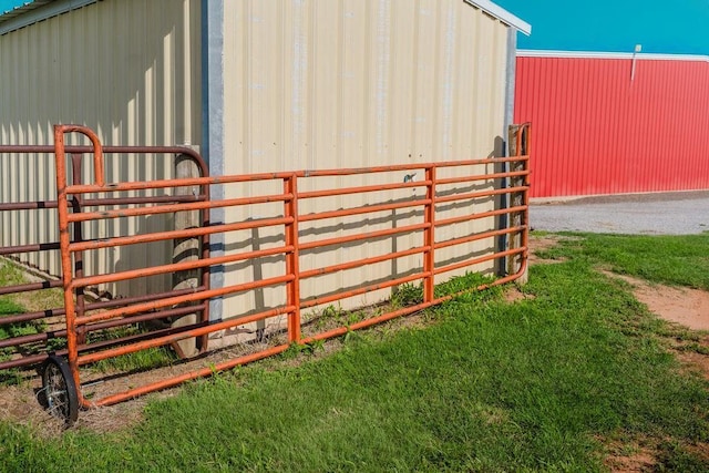 12223 N 2040th Rd, Sentinel, OK 73664 - view of yard featuring an exterior structure and an outbuilding